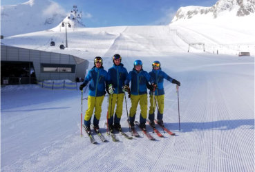 Übungsleiter am Kitzsteinhorn